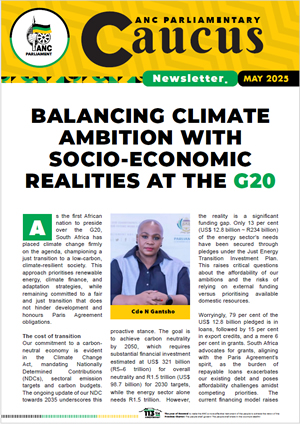 ANC Caucus Newsletter - May 2025