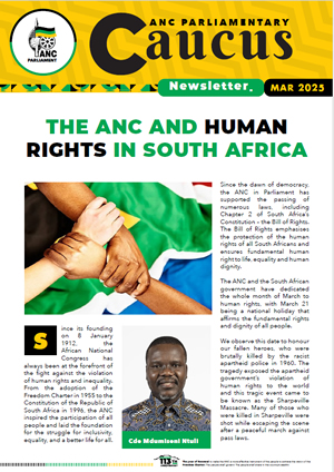 ANC Caucus Newsletter - March 2025