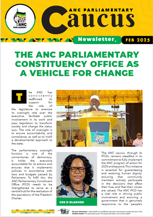 ANC Caucus Newsletter – February 2025